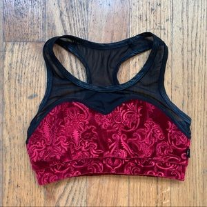 Cleo The Hurricane velvet top